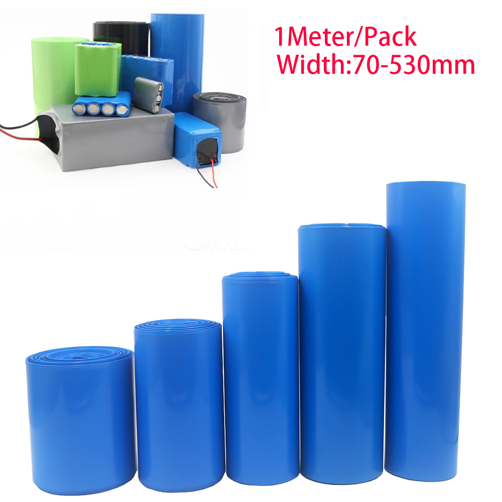 Shrink Sleeve Pvc - 1 metr PVC z 18650 akumulatorów