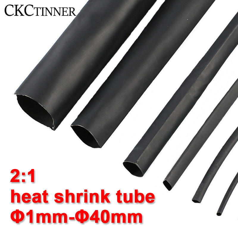 Shrink Sleeve Pvc - 1/5 metra 2:1 Okrągła średnica 1