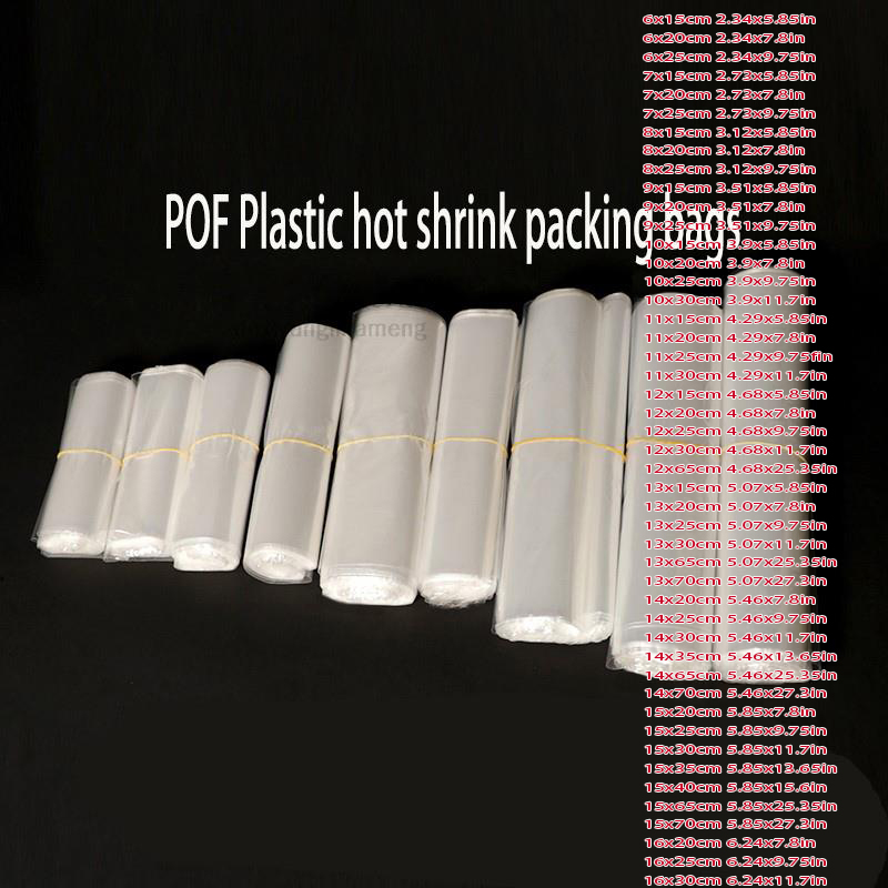 Shrink Sleeve Pvc - 100 sztuk / partia 82 rozmiary