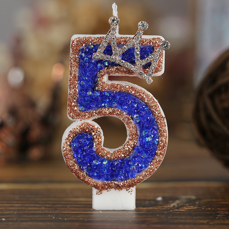 Niebieskie cyfry urodzinowe Św – Luxury Candle Supplies Usa recenzja i cena